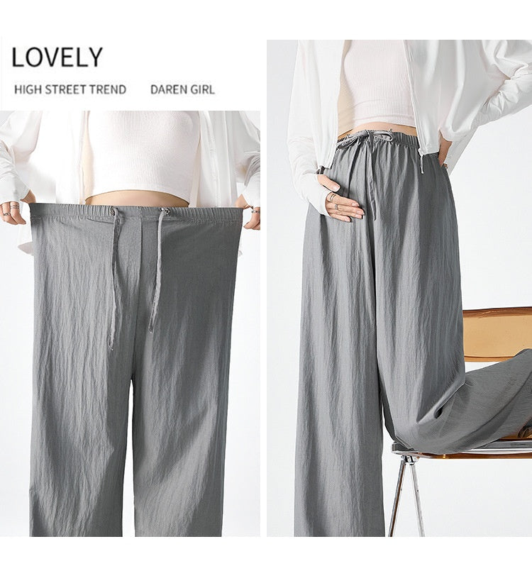 Laid-back Style Spring Pants