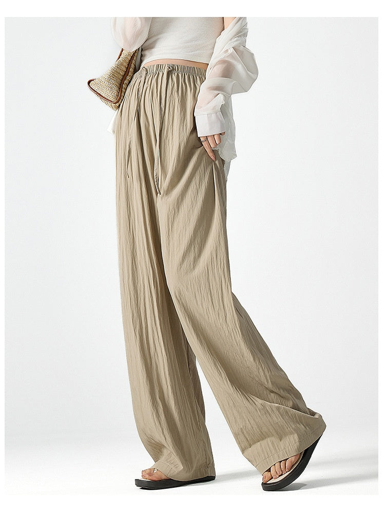 Laid-back Style Spring Pants