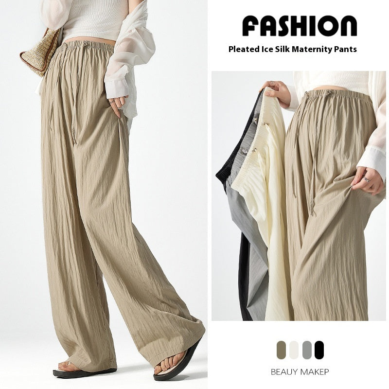 Laid-back Style Spring Pants