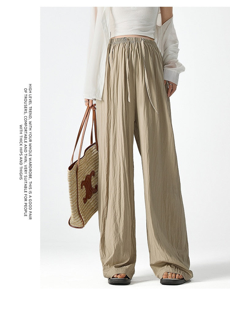 Laid-back Style Spring Pants